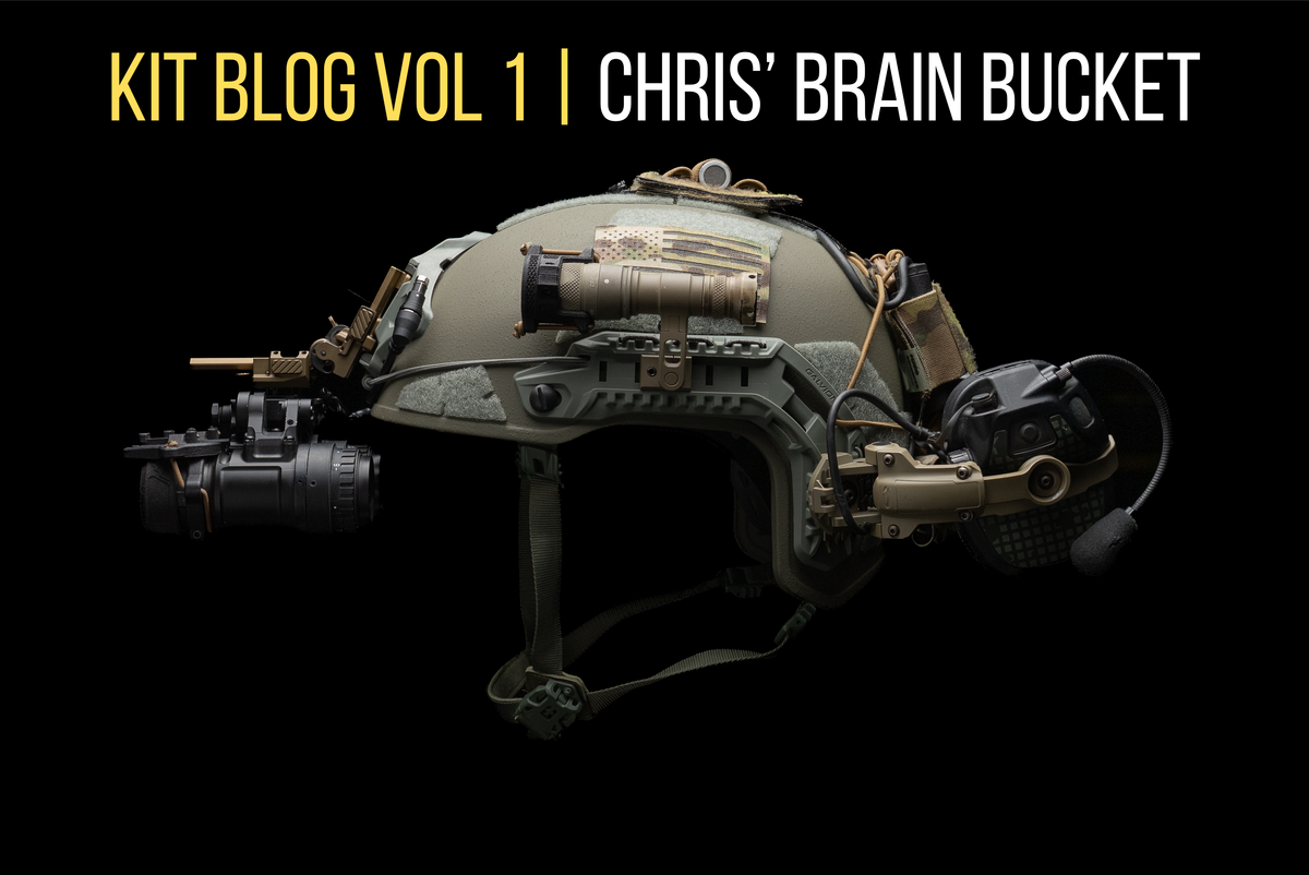 Kit Blog Vol 1 | Chris’ Brain Bucket