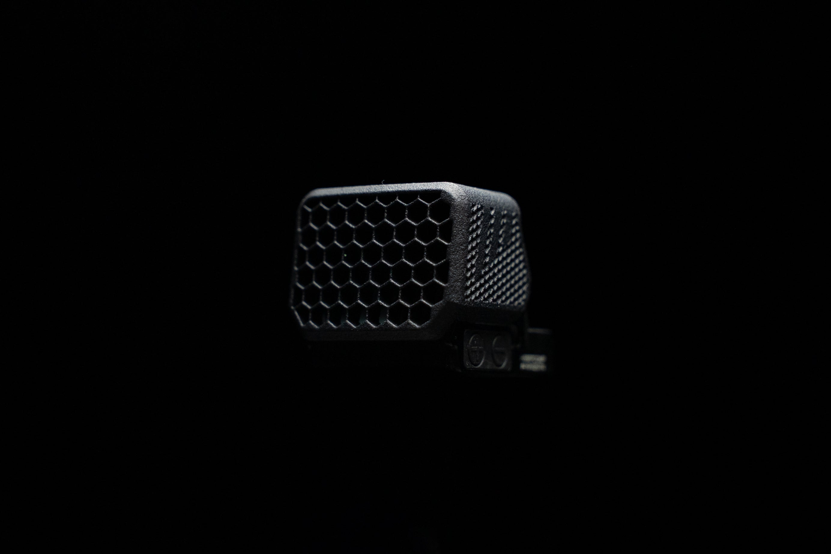 One Hundred Concepts HexCap killflash scope cover for Holosun EPS Carry micro red dot sight
