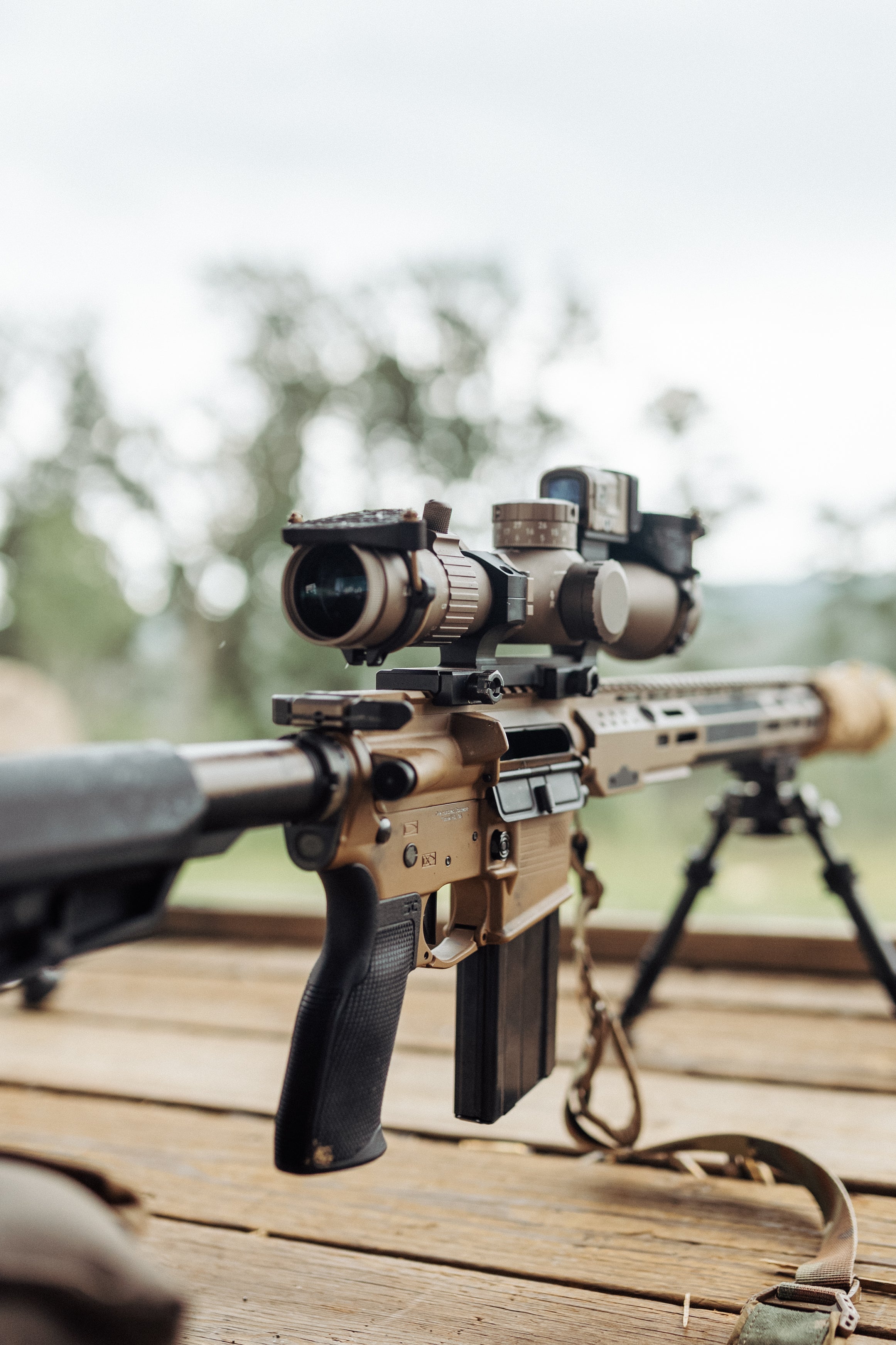 Ruggedized Rear ScopeCap universal Protective Scope cover for Leupold Mark 5 3-18