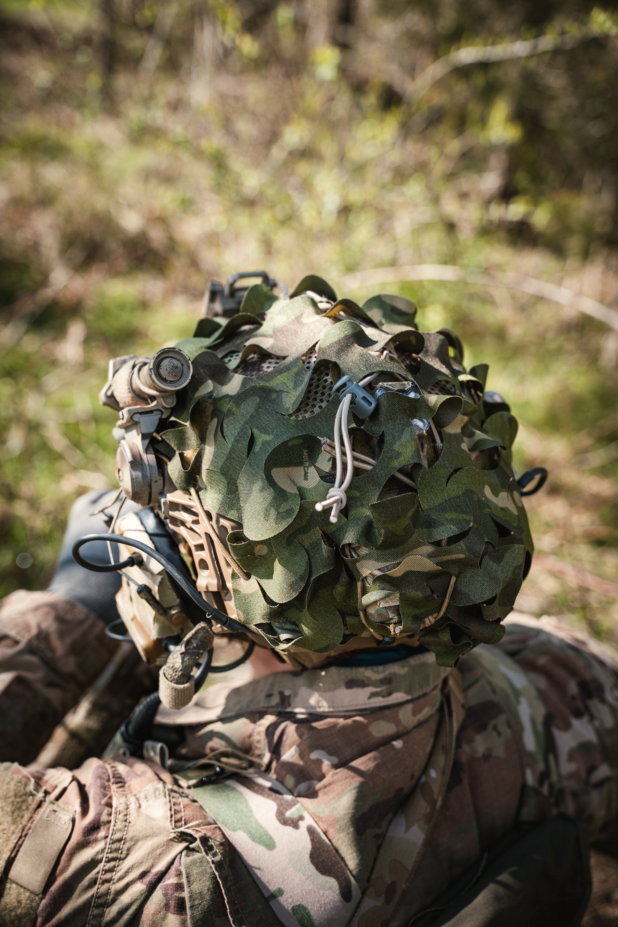 HelmetScrim™ 2.0 - Camo Netting for Helmet - One Hundred Concepts