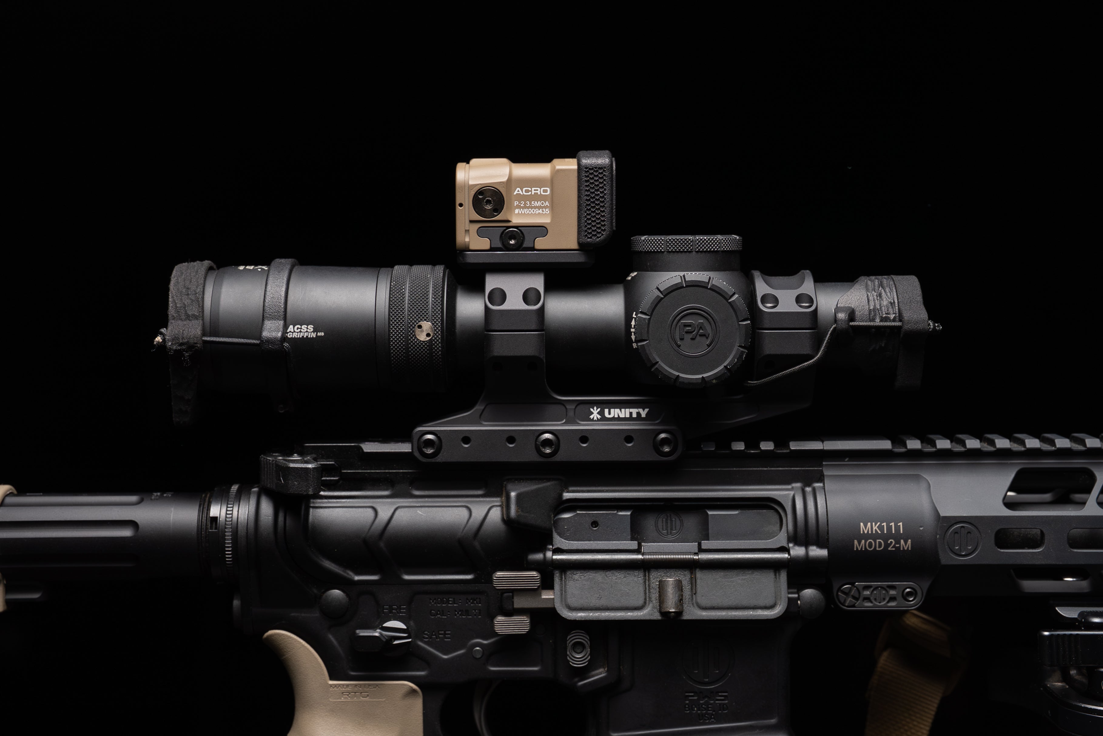 Primary Arms Compact PLxC 1-8X24 FFP Rifle Scope
