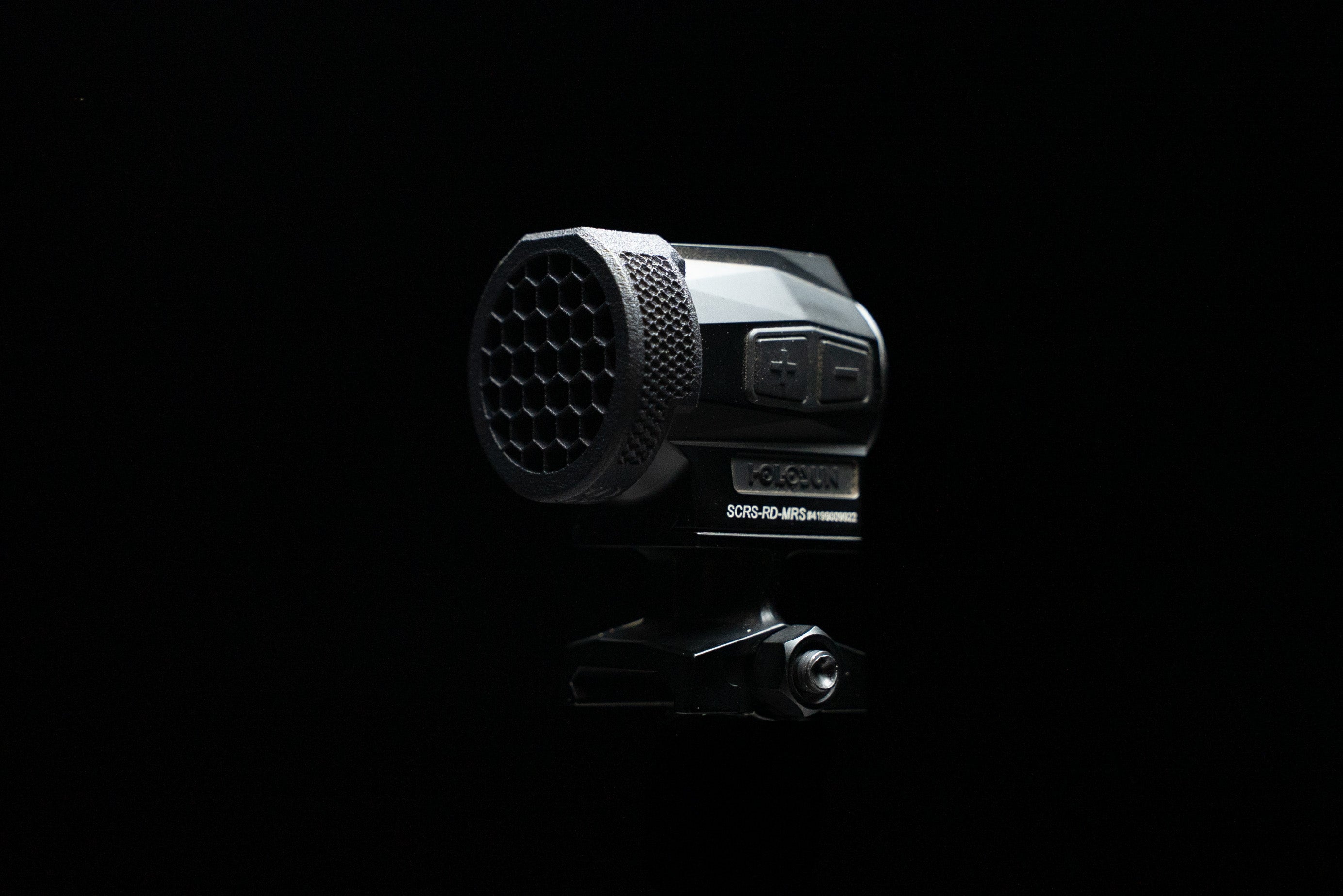 One Hundred Concepts HexCap kill flash scope cover for Holosun SCRS red dot sight